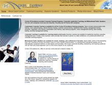 Tablet Screenshot of circlesofexcellence.com